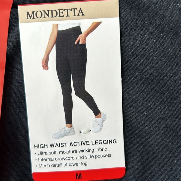 🌟NWT🌟 Mondetta High Waist Basket Weave Tights - M - Picture 2 of 3